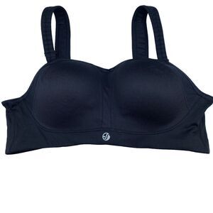 Soma Sport Max Support Contour Underwire Bra Size  32B Black Adjustable Strap